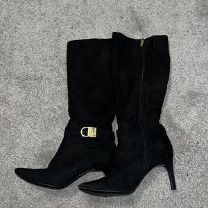 Black Calvin Klein Boots